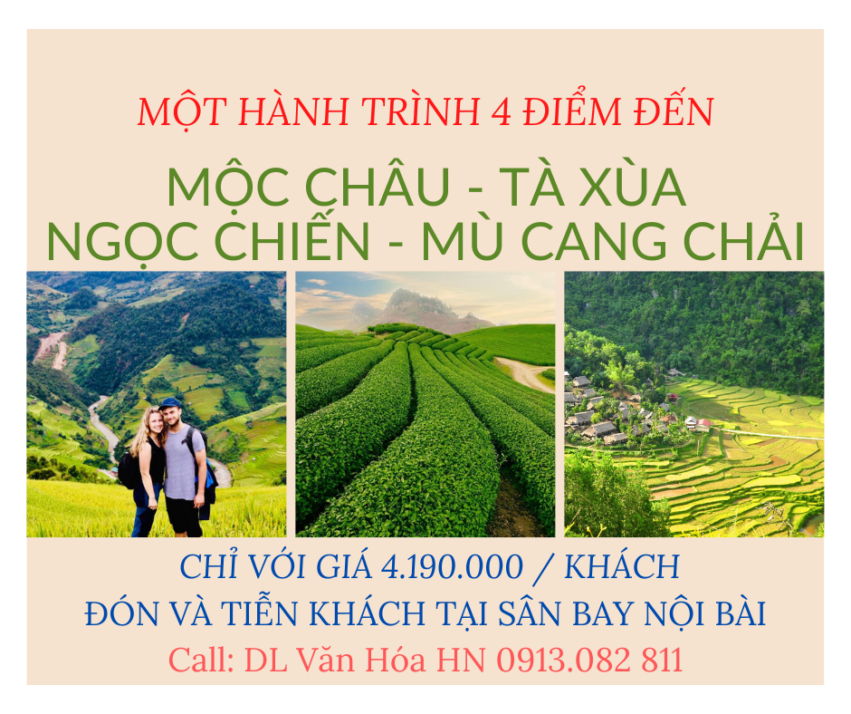 Một hành trình 4 điểm đến